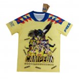 Tailandia Camisola America Champion 2024-2025 Amarelo