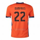 Camisola Holanda Jogador Dumfries 1º 2024-2025