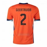 Camisola Holanda Jogador Geertruida 1º 2024-2025