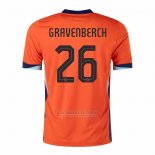 Camisola Holanda Jogador Gravenberch 1º 2024-2025