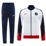 Jaqueta de Treinamento Paris Saint-Germain 2024-2025 Branco