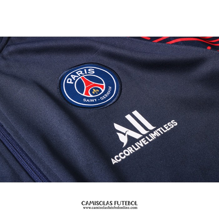 Jaqueta Paris Saint-Germain 2020-2021 Azul - Camisolas ...